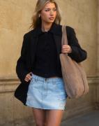 One Teaspoon - Blå - Sloane Denim Mini Skirt