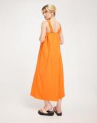 Only - Oransje - Onlmay S/L Mix Dress Jrs Noos