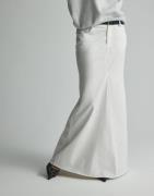 Nelly - Hvit - Deconstructed Mermaid Skirt