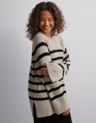 OBJECT - Beige - Objester Ls Knit Top Noos