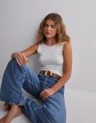 OBJECT - Hvit - Objleena S/L Tank Top Noos
