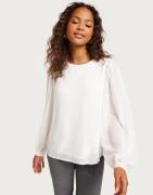 OBJECT - Hvit - Objmila L/S Top Noos