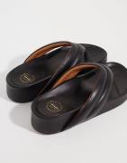 ATP ATELIER - Svart - Bellano Nappa Chunky Sandals