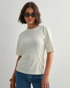 Only - Hvit - Onlromy S/S O-Neck Top Cs Jrs