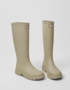 Hunter - Beige - Unisex Downpour Tall Boot