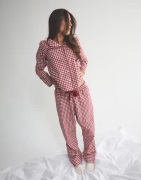 Hunkemöller - Rutete/Stripete - Pj Ls Flannel Twill Check