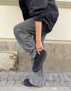 Nelly - Svart - Chunky Mini Boots