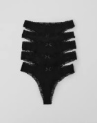 DORINA - Svart - Essential Microfibre THONG