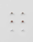 Pieces - Gull - Pcrine Earrings 3-Pack