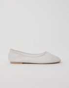 Nelly - Hvit - Lace Ballerina