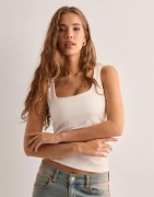 Vero Moda - Hvit - Vmmillion Sl Square Top 2-Way Jrs N