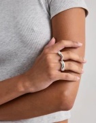 Pilgrim - Sølv - Callaway Rings 2-in-1 Set