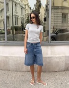 Diesel - Blå - De-Sire-Short Shorts