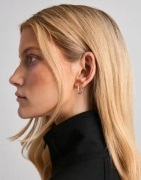 Pilgrim - Sølv - Nova Hoop Earrings