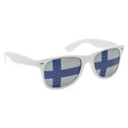 Finland Solbriller - Hvit/Blå