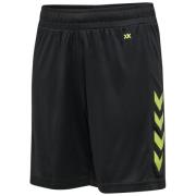 Core Xk Poly Shorts Kids Black/Lime Popsicle