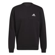 adidas Genser Essentials Fleece - Sort/Hvit