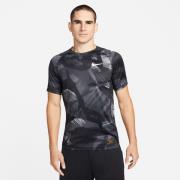 Nike Pro Trenings T-Skjorte Dri-FIT Camo - Sort/Hvit