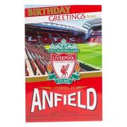 Liverpool Stadium Card 3D - Multicolor