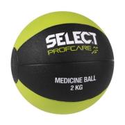 Select Medisinball 2 kg - Sort/Grønn