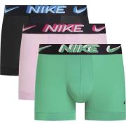 Nike Boksere 3-PK - Grønn/Pink Rise/Sort