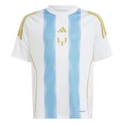 adidas Trenings T-Skjorte Messi Spark Gen10s - Hvit/Semi Lucid Blue/Gu...