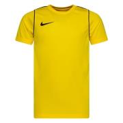 Nike Trenings T-Skjorte Dri-FIT Park 20 - Gul/Sort Barn