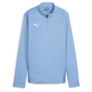 teamGOAL Training 1/4 Zip Top Wmn Team Light Blue-PUMA White-Clear Sea