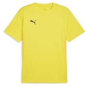 PUMA Trenings T-Skjorte teamGOAL - Faster Yellow/Sort