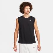 Nike Løpetrøye Dri-FIT Trail Solar Chase - Svart/Antrasitt/Hvit