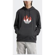 Adidas Original Flames Logo Hoodie