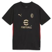 Milan Trenings T-Skjorte - Sort/For All Time Red Barn