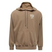 Nike Running Hoodie Dri-FIT Magic Hour Fleece - Khaki/Hvit