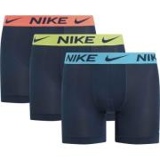 Nike Boxer Dri-FIT Advanced Micro 3-PK - Navy/Gul/Turkis/Rosa