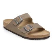 Birkenstock Sandal Arizona Synthetic Vegan - Brun