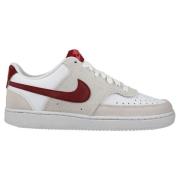 Nike Sneaker Court Vision Low - Hvit/Rød Dame