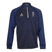 Lyngby BK Treningsskjorte 1/4 glidelås Elite - Navy/Beige