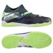 PUMA Future 7 Match + Mid IT Lights Out - Gray Skies/Hvit/Fizzy Apple ...