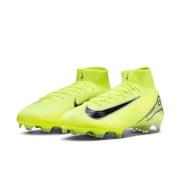 Nike Air Zoom Mercurial Superfly 10 Elite FG Mad Voltage - Neon/Sort