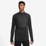 Nike Treningsgenser Therma-FIT Strike Drill Winter Warrior - Sort/Sølv