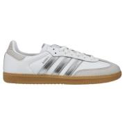 adidas Originals Samba OG - Hvit/Sølv/Grå Dame