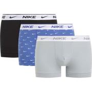 Nike Boksere Everyday Cotton Stretch 3-Pakke - Astronomy Blå/Lett pimp...