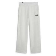 PUMA Joggebukse ESS+ Straight Leg - Lysegrå Lyng Kvinner