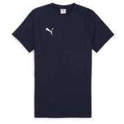 PUMA T-skjorte teamEVOSTRIPE - PUMA Navy/Puma Sølv/PUMA White