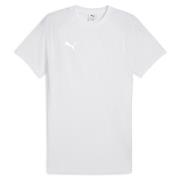 PUMA T-skjorte teamEVOSTRIPE - PUMA White/Puma Sølv/Grå