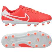 Nike Tiempo Legend 10 Club MG Mad Energy - Varm lava/Hvit Barn