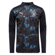 Manchester City Treningsskjorte Pre Match 1/4 glidelås - Strong Gray/K...