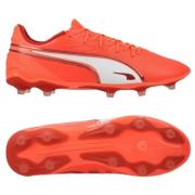 PUMA King Match FG/AG Unlimited - Glowing Red/Hvit/Red Fire