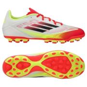 adidas F50 League 2G/3G AG Pure Victory - Hvit/Sort/Gul