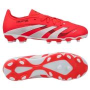 adidas Predator League MG Pure Victory - Lucid Red/Hvit/Sort Barn